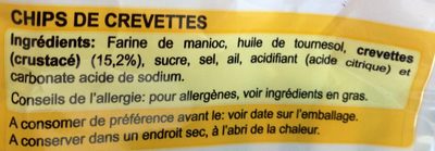 CHIPS DE CREVETTES PSP 50g