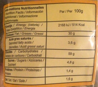 CHIPS DE CREVETTES PSP 50g