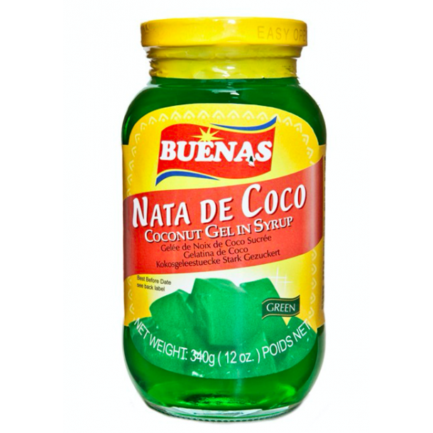 BUENAS NATA DE COCO GREEN 340G