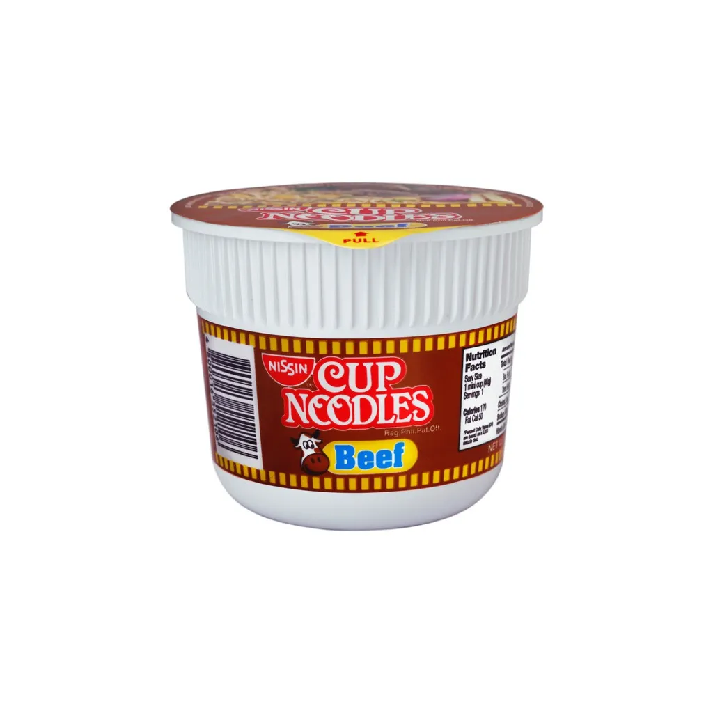 Nissin Cup Noodles Beef Flavor 40g (small cup)