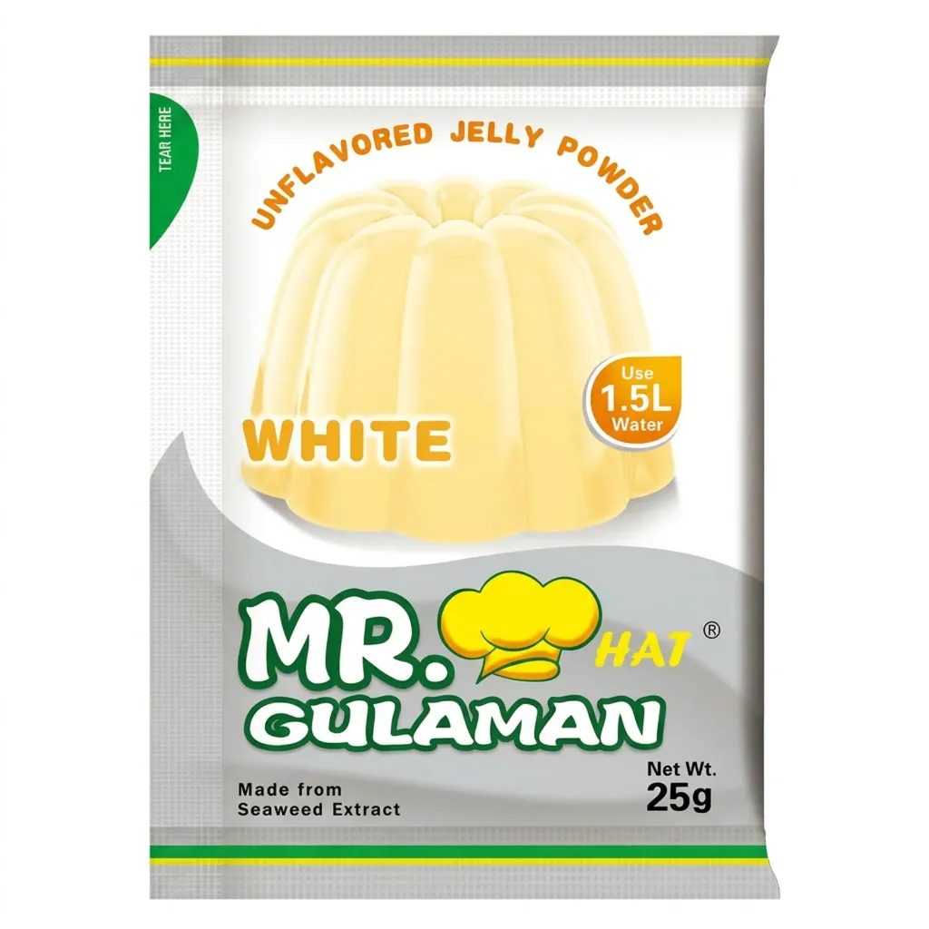 Mr. Gulaman Jelly Powder White 25G