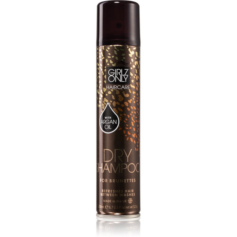 Girlz Only Argan Oil Dry Shampoo Brunettes 200 Ml