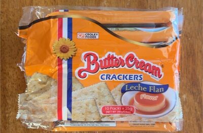 Butter Cream Crackers Leche Flan Flavor 250g