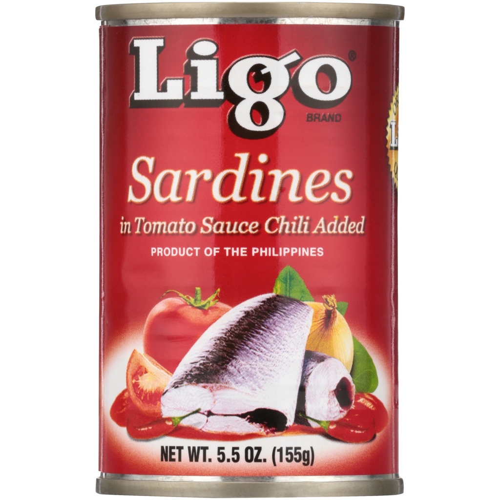 SARDINES EN SAUCE TOMATE PIQUANTE 155G LIGO