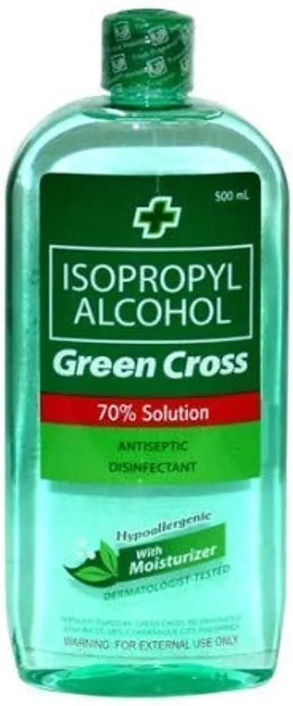 Green Cross Alcohol Rub 70% with Moisturizer 500ml