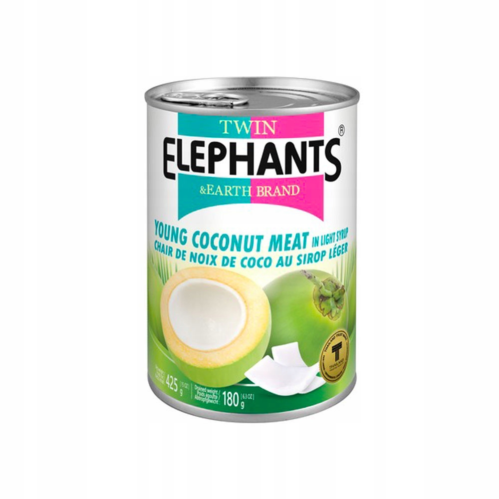 Chair De Noix De Coco Au Sirop Léger