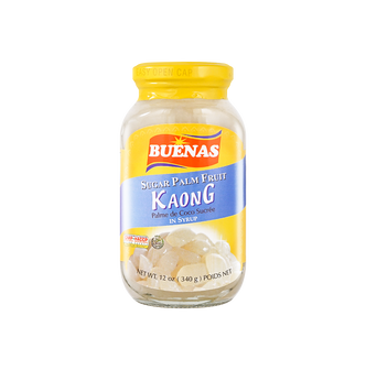 Buenas Sugar Palm Fruit Syrup - kaong 340g
