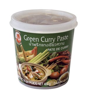 PATE DE CURRY VERT 400g