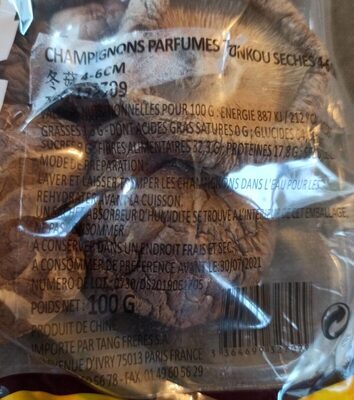 CHAMPIGNONS SECHES 100g