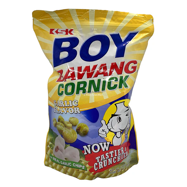 Snack de maïs ail Boy Bawang 500 g